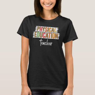 Leopard Physical Education Teacher Cute Ba T-Shirt