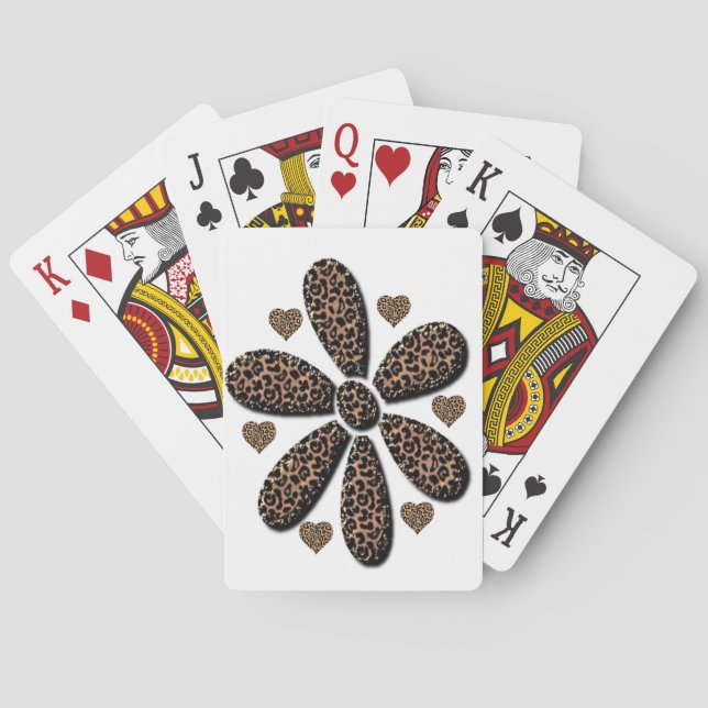 Leopard Playing Card Deck (Back)