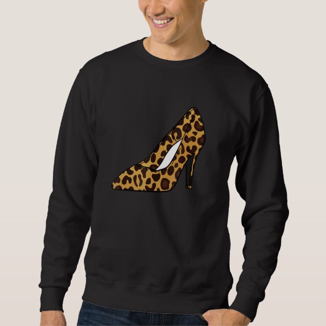 Leopard Poster de animal talons hauts femmes Stile (Devant)