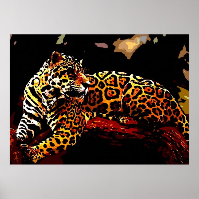 Leopard Poster Print - Wild Cats Posters Prints (Front)