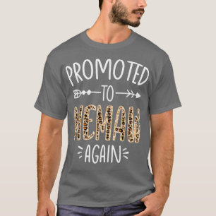 Leopard Pregnancy Announcement Soon To Be Memaw Ag T-Shirt