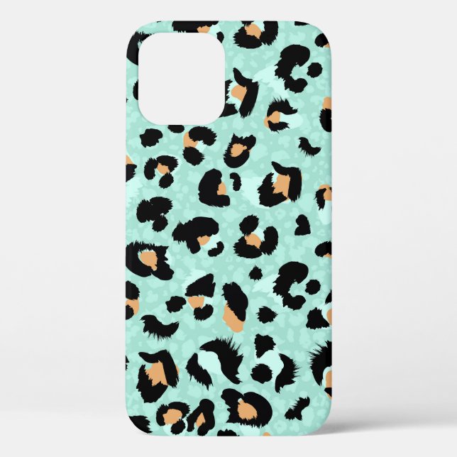 Leopard print, animal pattern Case-Mate iPhone case (Back)