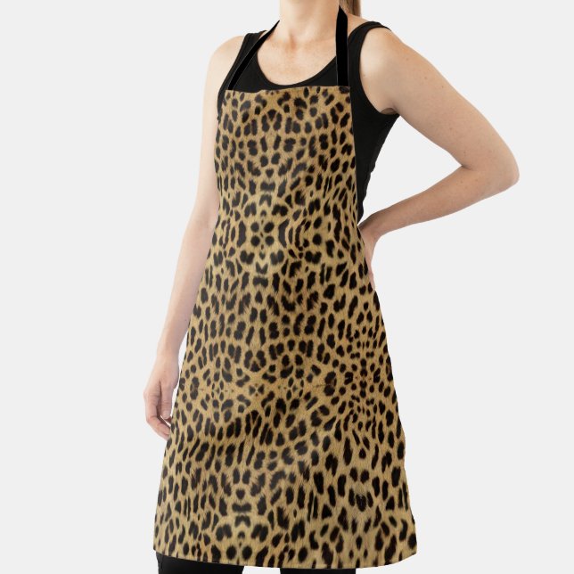 Leopard Print Apron (Insitu)
