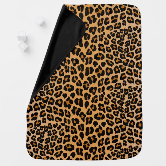 leopard print baby blanket