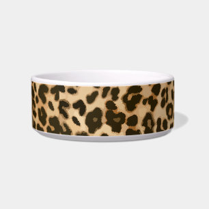 Leopard Print Background Bowl
