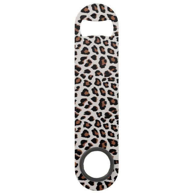 Leopard Print Bar Key (Front)