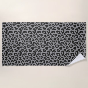 Leopard Print Beach Towel