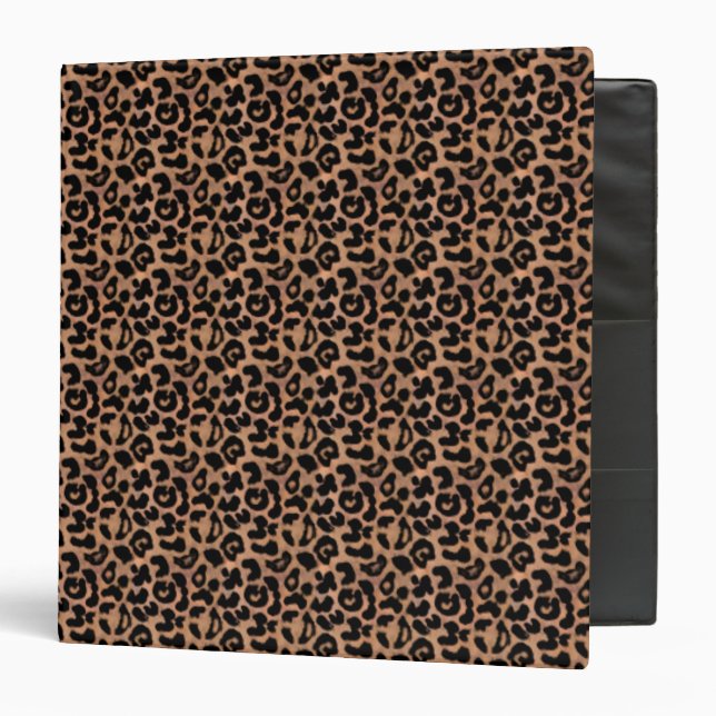 Leopard Print Binder (Front/Inside)