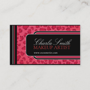 Leopard Print Business Card