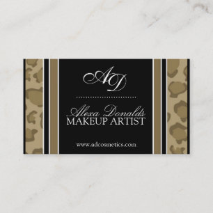 Leopard Print  Business Card