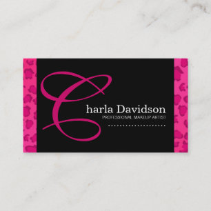 Leopard Print Business Cards