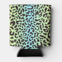Leopard Print Can Cooler
