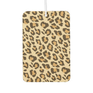 Leopard Print Car Air Freshener