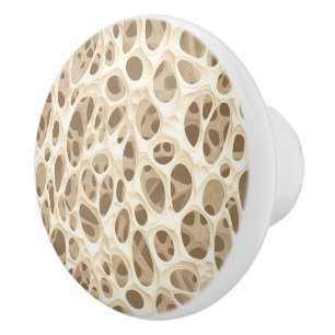 Leopard Print Ceramic Cabinet Knob