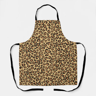 Leopard Print Chefs Apron