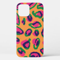 Leopard Print, Colourful Animal Pattern.
