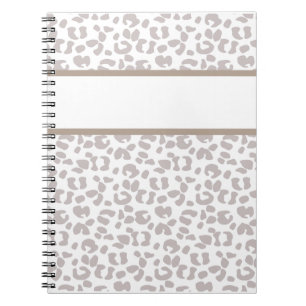 Leopard Print Custom Personalized Notebook Journal