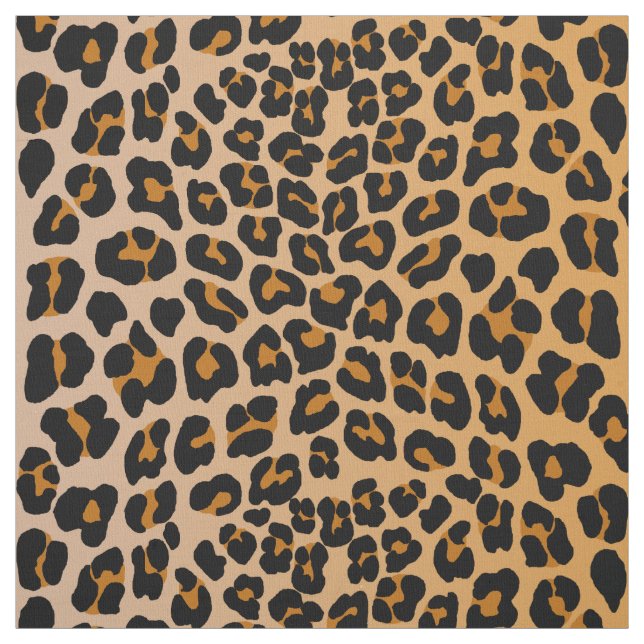 Leopard print fabric (Swatch)