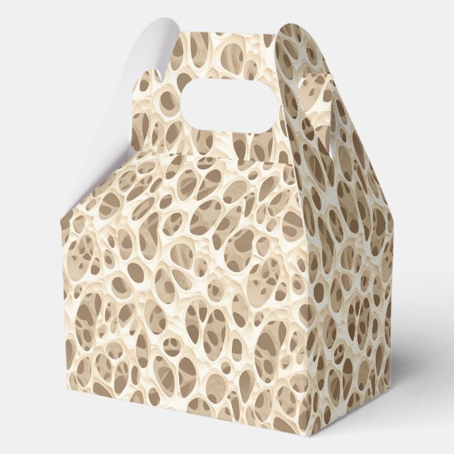 Leopard Print Favor Box (Front)