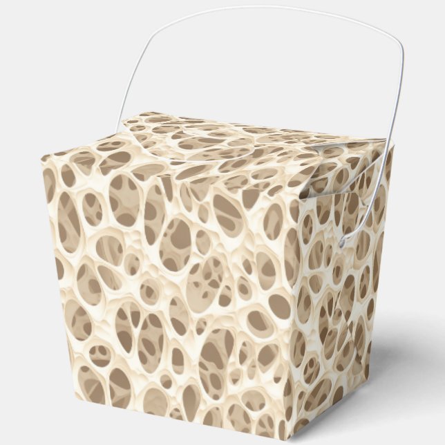 Leopard Print Favor Box (Front)