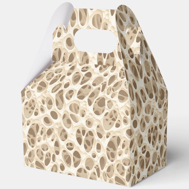 Leopard Print Favor Box (Front)