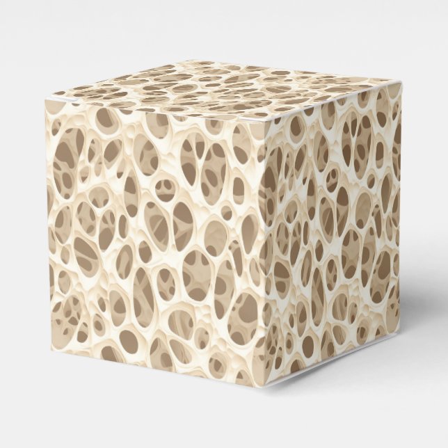 Leopard Print Favor Box (Front Side)