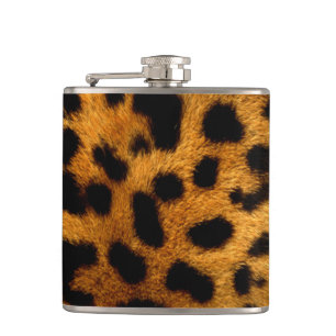 Leopard Print Flask