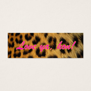 Leopard Print Gift Tags