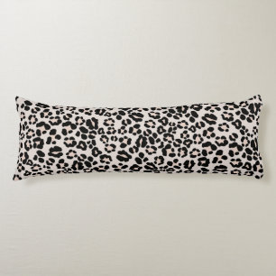 Leopard Print Glam #1 - landscape #pattern #decor  Body Pillow