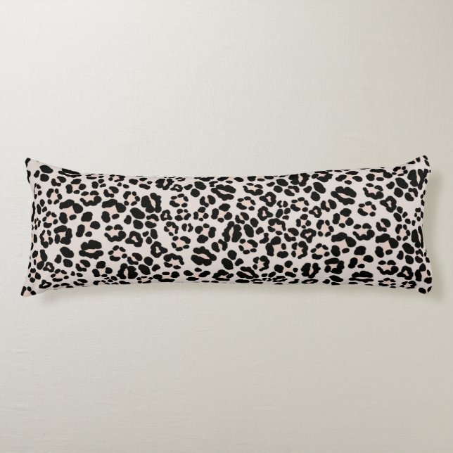 Leopard Print Glam #1 - landscape #pattern #decor  Body Pillow (Front)