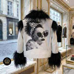 Leopard Print Glam Retro Decoupage Tissue Paper