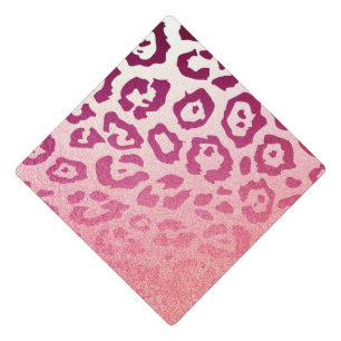 Leopard Print Graduation Cap Topper
