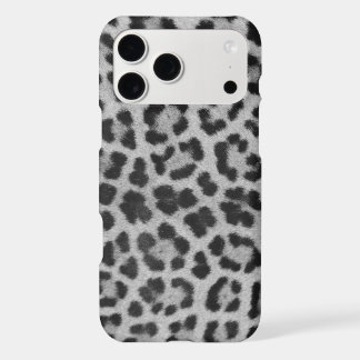 Leopard Print In Black And White