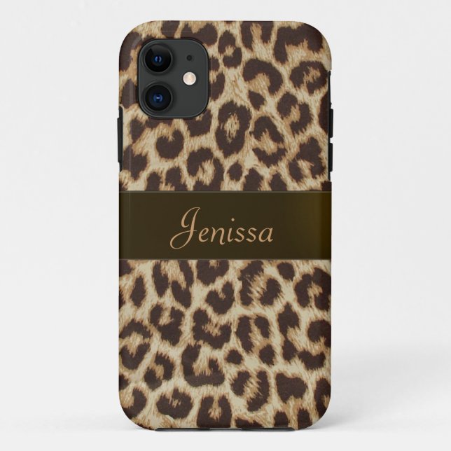 Leopard Print iPhone 5 Case (Back)