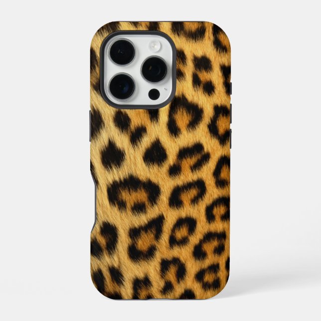 Leopard Print iPhone Case (Back)