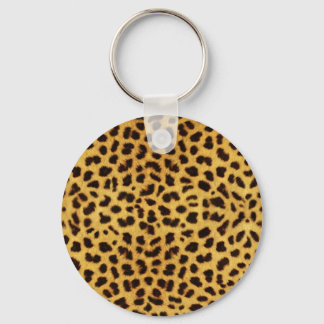 Leopard Print Key Chain