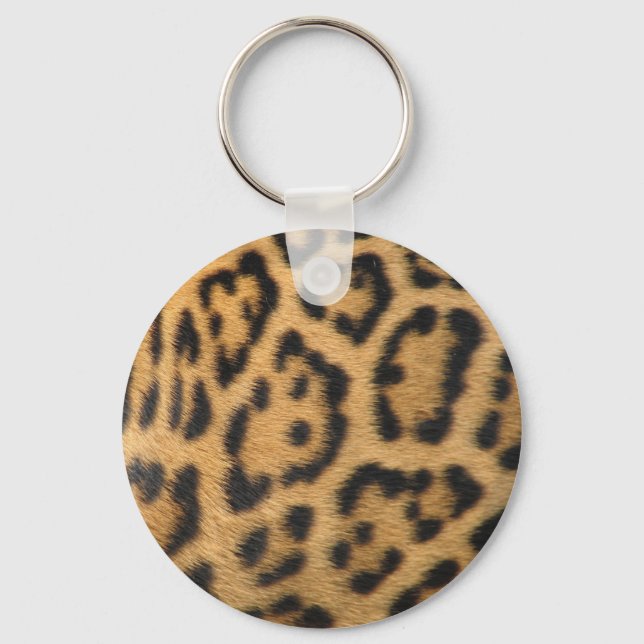 Leopard Print Keychain (Front)