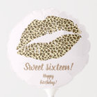 Leopard Print Kiss - Sweet Sixteen Birthday