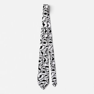 Leopard Print Kitch Retro Wedding Groomsmen Tie