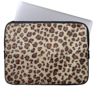 Leopard Print Laptop Sleeve