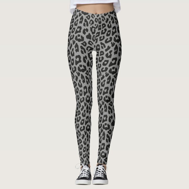 Leopard Print Leggings (Front)