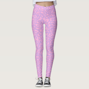 Leopard print leggings