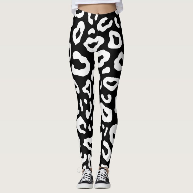 Leopard Print Leggings (Front)