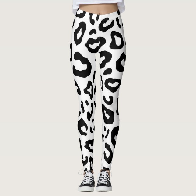 Leopard Print Leggings (Front)
