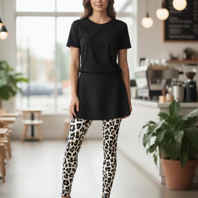 Leopard Print Leggings (Creator Uploaded)