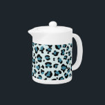 Leopard Print, Leopard Spots, Blue Leopard<br><div class="desc">Elegant,  stylish and sophisticated leopard pattern in blue colour. Modern and trendy gift,  perfect for the animal print lover in your life.</div>