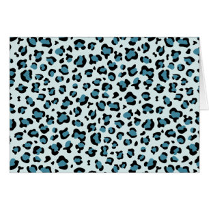 Leopard Print, Leopard Spots, Blue Leopard