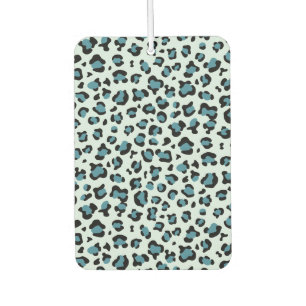 Leopard Print, Leopard Spots, Blue Leopard Air Freshener