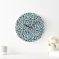 Leopard Print, Leopard Spots, Blue Leopard