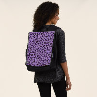 Leopard Print, Leopard Spots, Purple Leopard